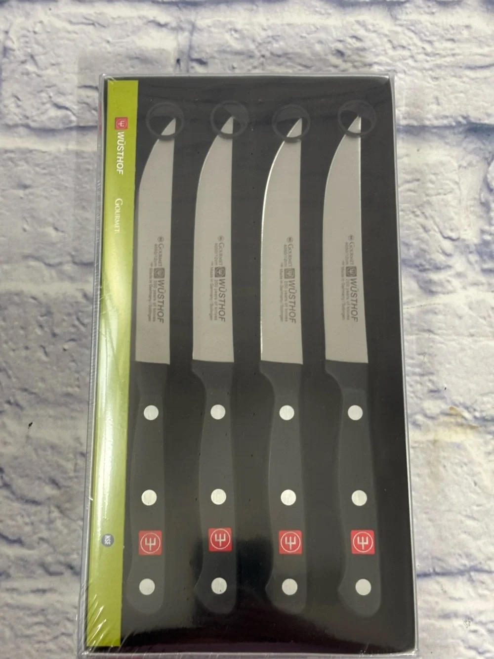 Wusthof Gourmet 4-Piece Steak Knife Set - 9729 / 4050/12cm - NEW - Germany - Picture 3 of 10